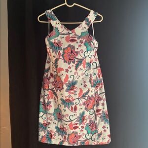 Nine West One Shoulder Floral Dress - Multicolor